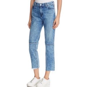 J Brand Ruby High Rise Straight Leg Cropped Jeans